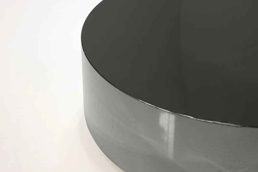 Mobital USA Sphere Coffee Table Polished Black Stainless Steel WCO-SPHE-STEE-BLACK - Essential Livingroom